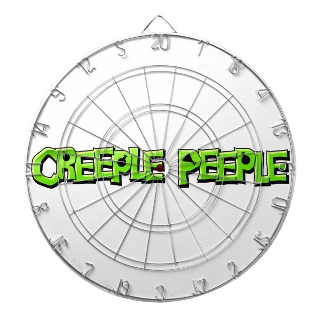 Cible de fléchettes Creeple Peeple (Devant)