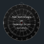 Cible De Fléchettes Créer votre propre Customisé<br><div class="desc">Create your own fully customized merch from scratch by replacing the background image currently displayed on this product with an image of your own! Add your own text if desired and choose your favorite colors and styles.</div>