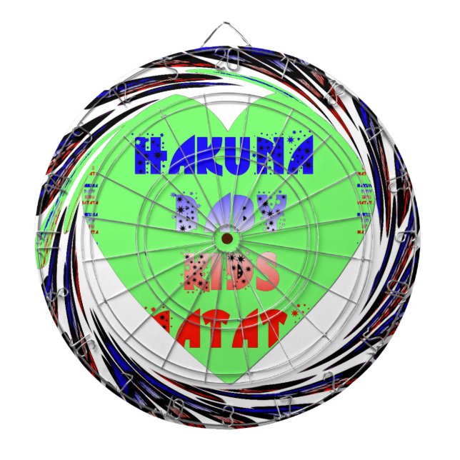 Cible De Fléchettes Créez vos propres coeurs lumineux conception bébé  (Devant)