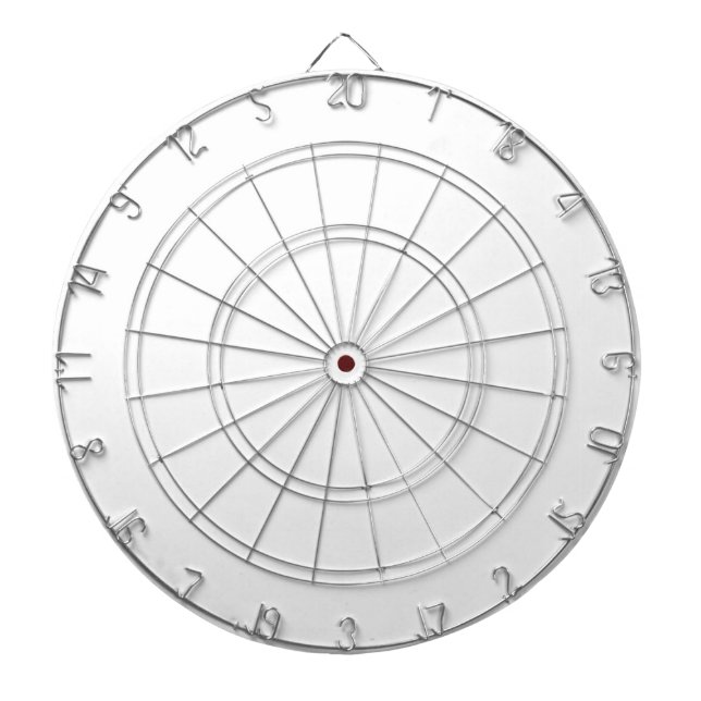 Cible De Fléchettes Créez votre propre personnalisation Solide Blanc (Devant)