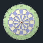 Cible de flechettes : Crème, Violet Pâle Et Vert C<br><div class="desc">Jeu De Cible de flechettes De Couleur Crème,  Violet Pâle Et Vert Clair Comprenant 6 Darts En Laiton</div>