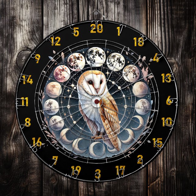 Cible De Fléchettes Crescent Moon, Pleine Lumière (Créateur téléchargé)