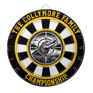 Cible De Fléchettes Crocodile en Crosshairs Design
