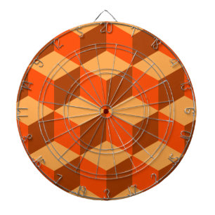 Cible De Fléchettes Cubes orange
