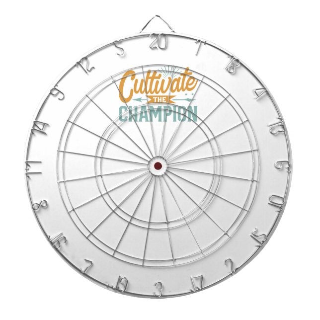Cible De Fléchettes Cultiver Le Champion (Devant)