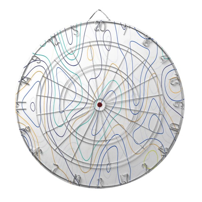 Cible De Fléchettes Curves (Devant)