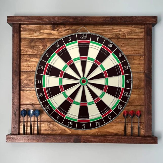 Cible De Fléchettes Custom  Rustic  Dartboard (Créateur téléchargé)