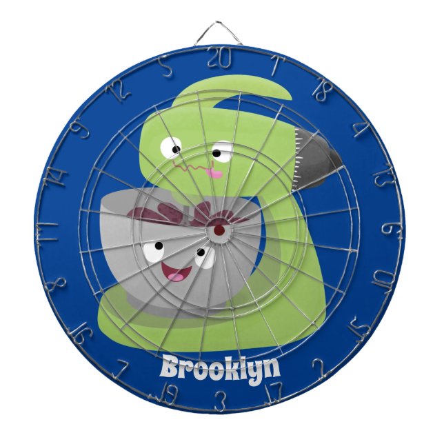 Cible De Fléchettes Cute cake mixer cuisine appareil dessin animé (Devant)