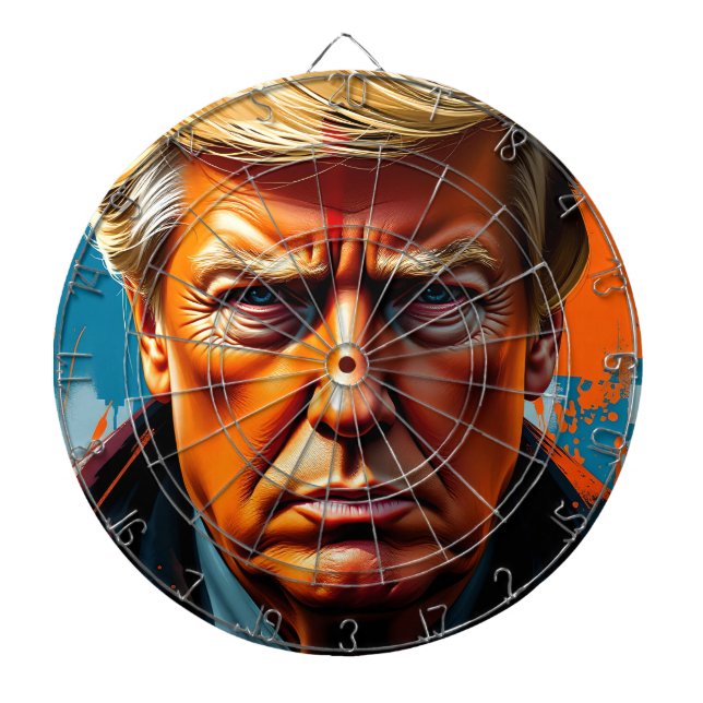 Cible De Fléchettes Cyber-Imperium: The Rise of the Trumpbot (Devant)
