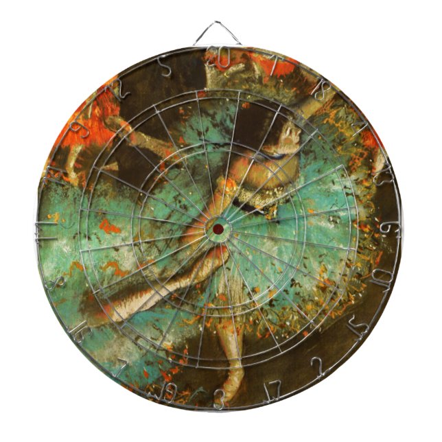 Cible De Fléchettes Danseuse de ballet Danseuse verte Danseuse Degas P (Devant)