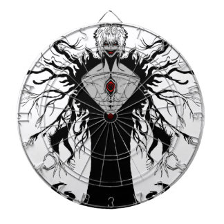 Cible De Fléchettes Dark Anime Fantasy Crow and Demon Art