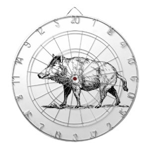 Cible De Fléchettes Dart board wild boar/Dartvidae