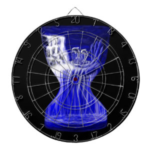 Cible De Fléchettes Dauphins, Main du temps