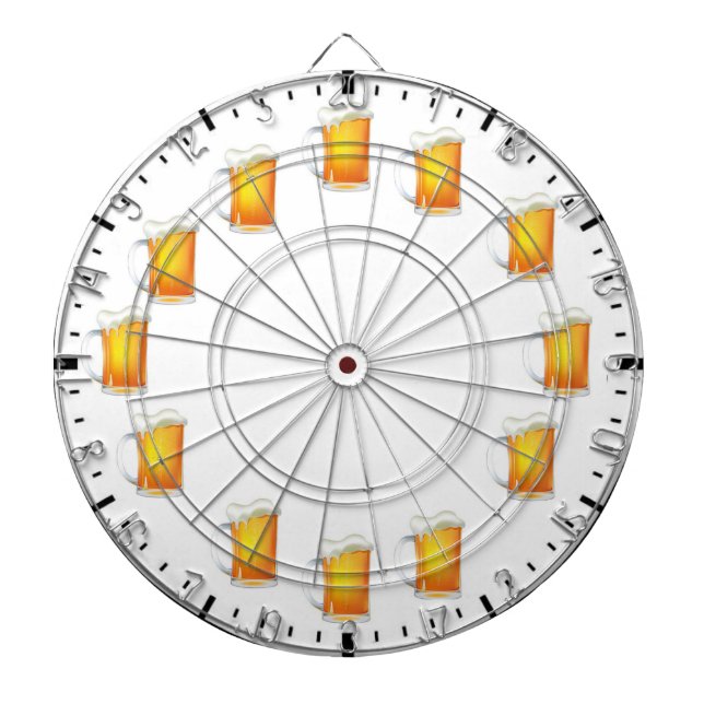 Cible de flechettes de bière (Devant)