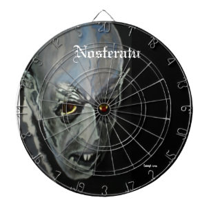 Cible de flechettes de "Nosferatu" (vampire)