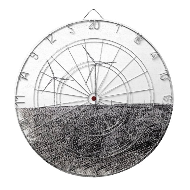 Cible De Fléchettes Défilement (Devant)