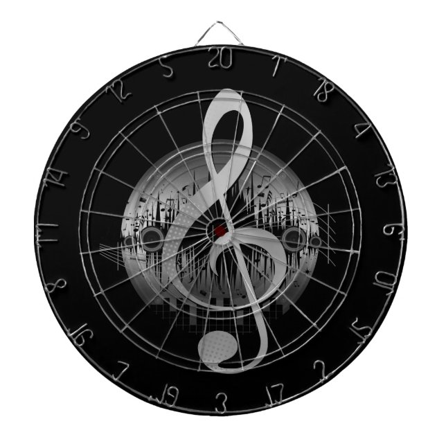 Cible De Fléchettes Délicat Tune - Argent (Devant)