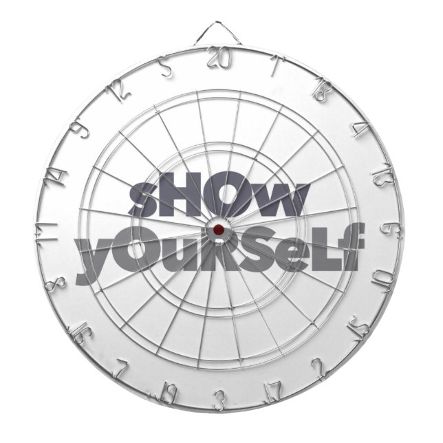 Cible De Fléchettes Design urbain, moderne, simple, audacieux, Montrez (Devant)