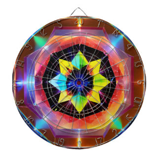 Cible De Fléchettes "Dessiner au rythme" "La précision rencontre le ry