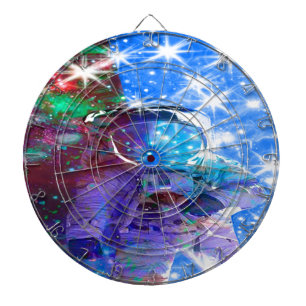 Cible De Fléchettes Dimension astronaute