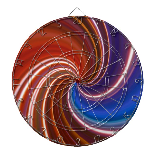 Cible De Fléchettes Distorsion quatre (Devant)