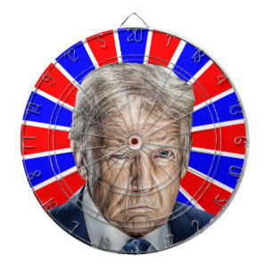 Cible de fléchettes Donald Trump