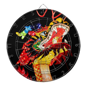 Cible De Fléchettes Dragon Tianlong