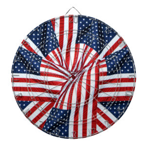 Cible De Fléchettes Drapeau américain 2412