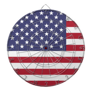 Cible De Fléchettes Drapeau américain États-Unis USA