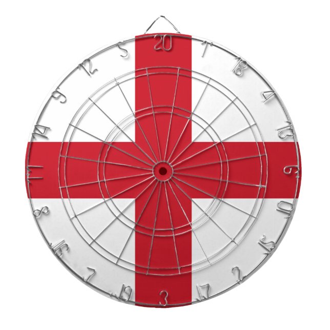 Cible De Fléchettes Drapeau Angleterre (Devant)
