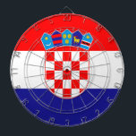 Cible De Fléchettes Drapeau Croatie<br><div class="desc">Drapeau Croatie</div>
