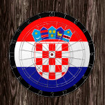 Cible De Fléchettes Drapeau Croatie Tableau de bord & fléchettes / jeu<br><div class="desc">Tableau de bord : fléchettes de drapeau croate,  jeux de plaisir en famille - amour mon pays,  jeux d'été,  vacances,  fête des pères,  fête d'anniversaire,  étudiants / fans de sports</div>