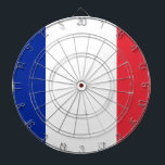 Cible De Fléchettes Drapeau de France<br><div class="desc">Drapeau de France - Tricolore de bleu, blanc et rouge.</div>