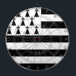 Cible De Fléchettes Drapeau de la Bretagne (Gwenn-ha-du) Dessin de bor<br><div class="desc">Drapeau de la Bretagne (Gwenn-ha-du) Dessin de bord</div>