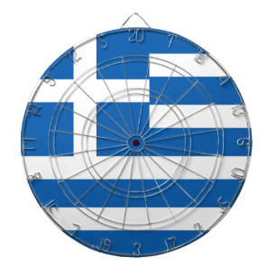 Cible De Fléchettes Drapeau de la Grèce