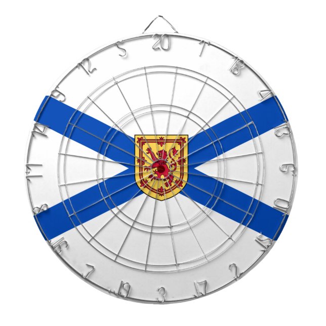 Cible De Fléchettes Drapeau de la Nouvelle-Écosse (Province canadienne (Devant)