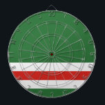 Cible De Fléchettes Drapeau de la République tchétchène d'Ichkeria<br><div class="desc">Drapeau de la République tchétchène d'Ichkeria</div>