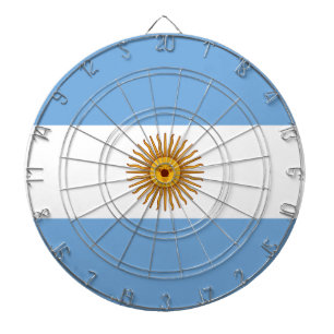 Cible De Fléchettes Drapeau de l'Argentine