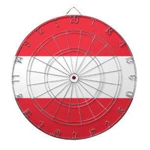 Cible De Fléchettes Drapeau de l'Autriche