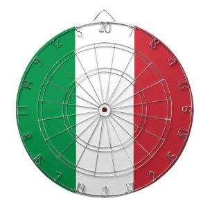 Cible De Fléchettes Drapeau de l'Italie