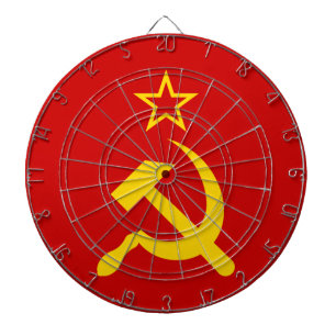 Cible De Fléchettes Drapeau de l'URSS - Drapeau de l'Union soviétique