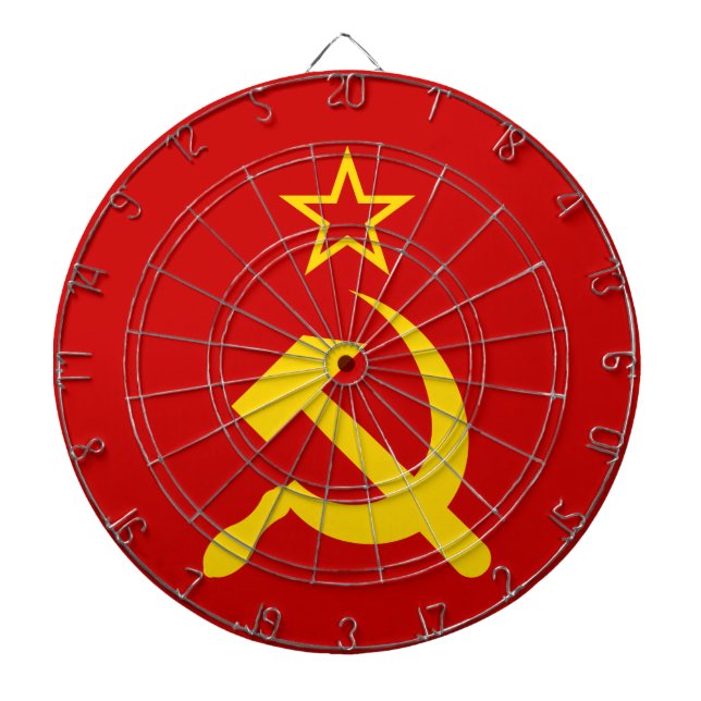 Cible De Fléchettes Drapeau de l'URSS - Drapeau de l'Union soviétique (Devant)
