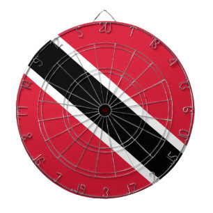 Cible De Fléchettes Drapeau de Trinité-et-Tobago