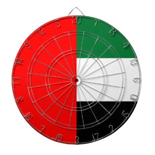 Cible De Fléchettes Drapeau des Émirats arabes unis (EAU)