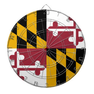 Cible De Fléchettes Drapeau d'État du Maryland