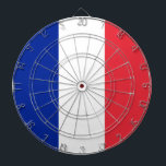 Cible De Fléchettes Drapeau français (France)<br><div class="desc">Ce dessin est orné du drapeau national de la France (officiellement République française, République française), un pays composé de France métropolitaine en Europe occidentale et de plusieurs régions et territoires d'outre-mer. La zone métropolitaine de France s'étend de la mer Méditerranée à la Manche et à la Mer du Nord, et...</div>