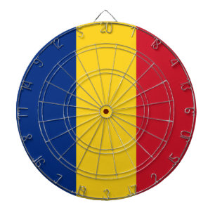 Cible De Fléchettes Drapeau roumain (Roumanie)