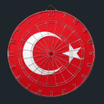 Cible De Fléchettes Drapeau turc<br><div class="desc">Cible de flechettes du drapeau turc</div>