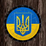 Cible De Fléchettes Drapeau ukrainien Tableau de bord & Ukraine / Tabl<br><div class="desc">Tableau noir : fléchettes de drapeau ukrainienne,  jeux de loisirs familiaux - amour mon pays,  jeux d'été,  vacances,  fête des pères,  fête d'anniversaire,  étudiants / fans de sports</div>