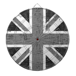Cible De Fléchettes Drapeau vintage Royaume-Uni